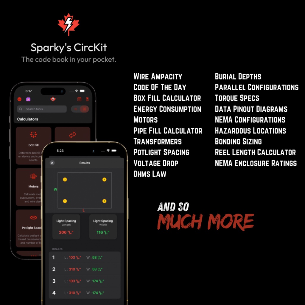 Sparky’s CircKit app