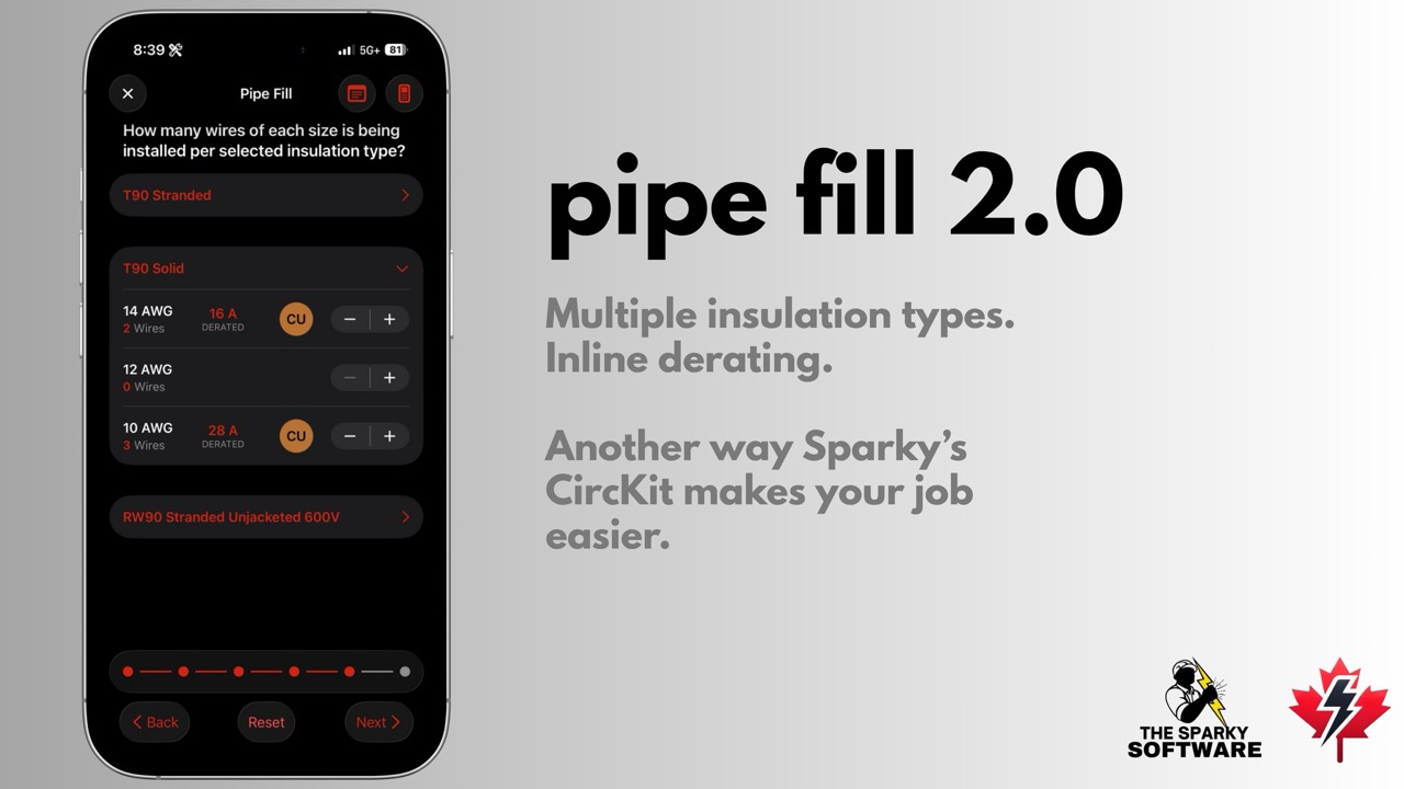 Pipe Fill 2.0 in Sparky’s CircKit
