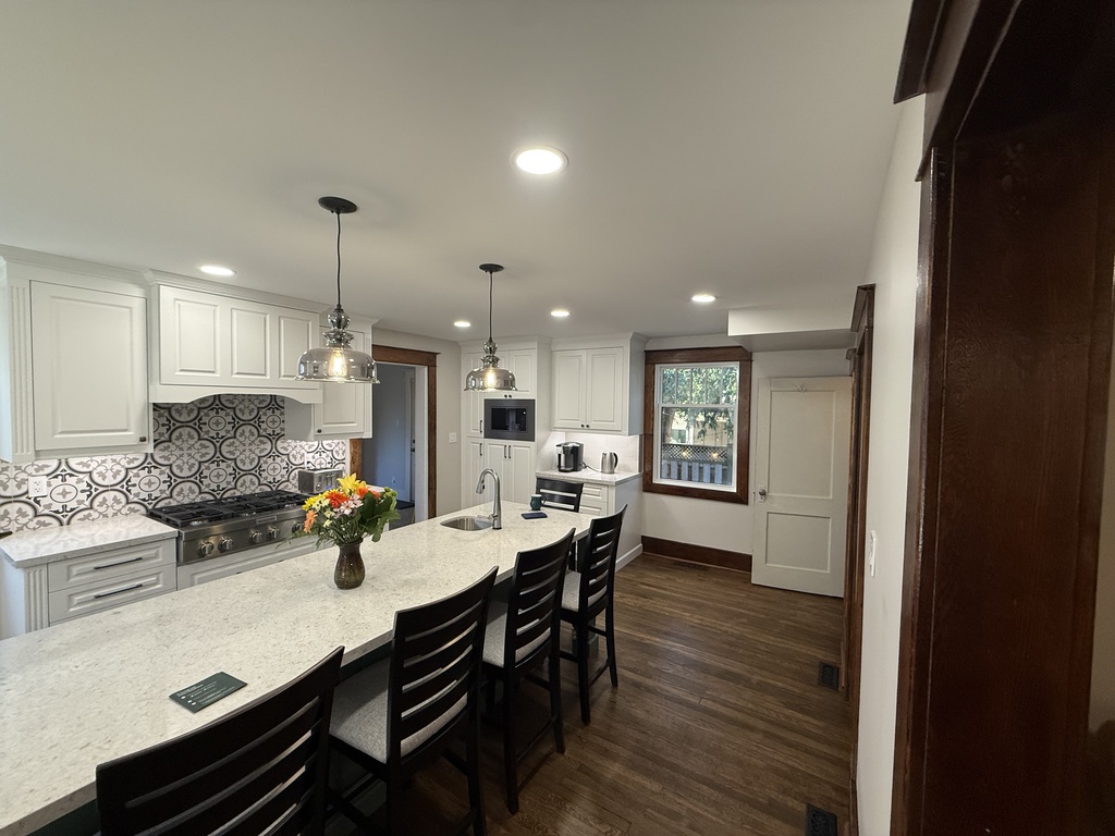 Electrical service work completed by The Sparky